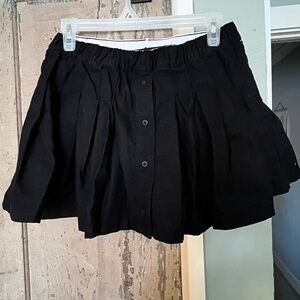 Aerie Black tennis skirt